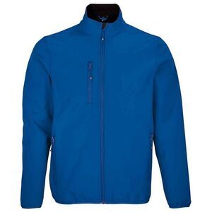 SOLS Mens Falcon Recycled Soft Shell Jacket / Royal Blue